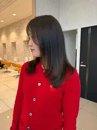 縮毛矯正+トリートメント