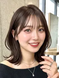 【ブリーチ無し】ワンカラー🩵当日予約大歓迎です✨