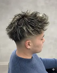 新規限定⭐️平日限定⭐️メンズカット&メッシュ