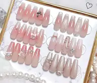 【チップスカルプ】Octoberシンプル定額ネイルデザイン