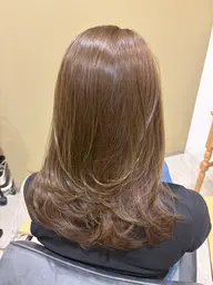 カット✂️+透明感カラー🫧+うるツヤトリートメント🧴