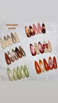 長さ出し10本✨秋限定デザイン
