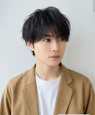 乾かすだけで束感が出るお手入れ簡単 垢抜けメンズカット＋似合わせ透明感カラー