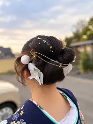 【推し活・お呼ばれに】ヘアセット🫧