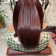 縮毛矯正+カット