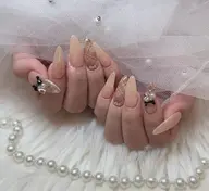 【4本アート✨🎀】オフ込み:他のお爪はワンカラー💅