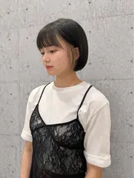《ショート限定》cut + one color (ブリーチなし)🍓
