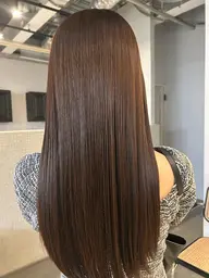 💫美髪矯正💫 3~4ヶ月リタッチ (シャンプーブロー付き)🫧