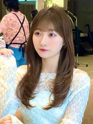 🎀ロングレイヤーカットモデル+撮影