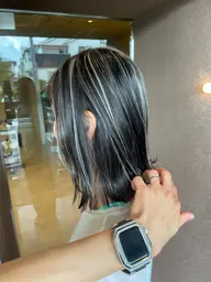 【人気NO.1】3Dハイライトカラー+ダメージレスカラー/+1100円髪質改善カラーも🆗