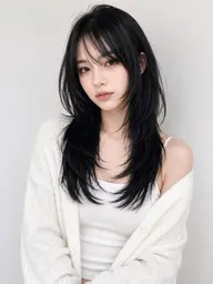 【 2〜3回目用 】🐺📧ウルフカット + 髪質改善プレミアムカラー + オージュアトリートメント