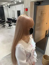 ブリーチ👩🏻🦳+オンカラー🌈+3stepトリートメント✨️