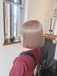 透明感UP✨イルミナライトニングWケアカラー+カット