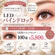 LED🤎【オフ無料・バインド100束(200本)】¥5,800✨コーティング付◎