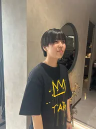 🔅前髪カット+艶カラー(白髪染め可)+質感upトリートメント+マイクロバブル✨※ブリーチ無