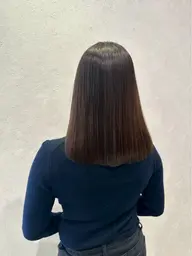【バージン毛向け✨癖をしっかり伸ばしたい方に】毛先カット＋縮毛矯正＋前処理TR