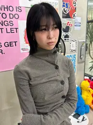 寒色カラー️❄️(プラス料金でトリートメントも可能です🌟⋆꙳)⚠️必ずお問い合わせ下さい