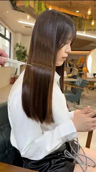 【最高級の美髪へ🪽】カット+美髪縮毛矯正⭐️⭐️