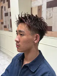 【‼️朝10:30〜限定‼️】【2cm以上切れる方限定✂️】スパイキーショート⚡️