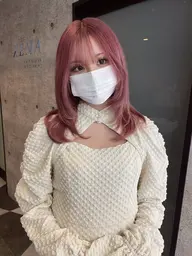 《2回目以降の方》ケアブリーチ1回+ケア剤+カラー