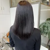 《女性限定》サラ艶縮毛矯正【NG/ブリーチ酸性ストレート、縮毛矯正4ヶ月未満の方】