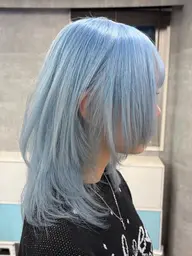 💎🫧寒色カラー💎🫧ブリーチ➕ワンカラー➕プチトリートメント✨️