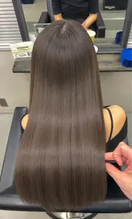 ブリーチなしダブルカラー+髪質改善トリートメント