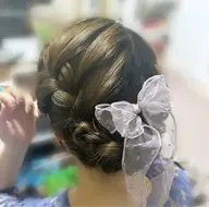 【♡お出かけ前に♡】💘ヘアアレンジ🎀 #アレンジ #ヘアセット