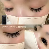 フラットラッシュ付け放題（アイシャンプー込み）