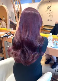 💜新規様クーポン💜🍒カット➕艶カラー➕超音波トリートメント🍒