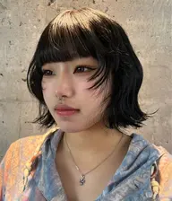透明感艶カラー+似合わせカット+3step LINKAGEトリートメント+似合わせスタイリング