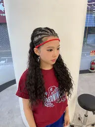 イベントに!✨コーンロウ✨