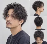 💈最強!ツイスト・スパイラルパーマ+メンズカット✂️