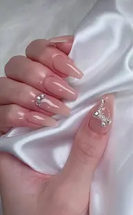【韓国ちゅるん✨】長さ出し10本+パーツ2個 🌟