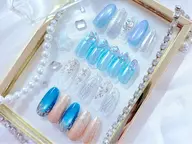 ハンド シンプル定額デザイン✨パーツ込み