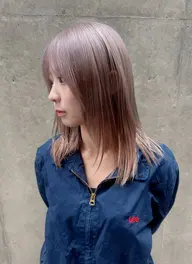 カット＋ダメージレスブリーチonカラー+3STEPダメージケアトリートメント
