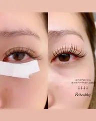 マツエク【80〜100本】+マツパのセットメニュー(自まつげとエクステの枝分かれをなくします!)