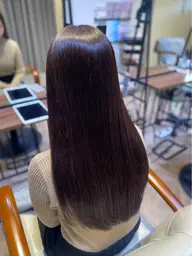 🦋髪質改善🦋縮毛矯正オージュアケア💇♀️4000円※ミルボンID登録必須⚠️🧡ミディアム🧡