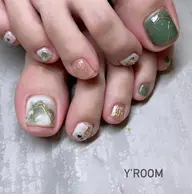 【foot】✲ご新規様 フットバスケア付き アートし放題ジェル(オフ込) ¥8000(120分)