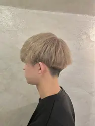 ✨メンズダブルカラー+カット✨
