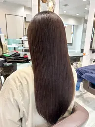 【50代からの艶髪習慣】白髪染め＋カット＋髪質改善Tr