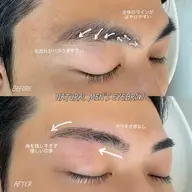 【ミニモ限定💙】眉の印象で清潔感UP！　　　　　　　　メンズアイブロウ🧑🏻✨