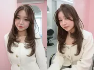 【人気度⭐️⭐️⭐️⭐️】韓国風カット➕トリートメント➕巻きおろし{韓国ヘア/渋谷美容室/渋谷韓国ヘア/似合わせ/渋谷}