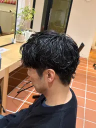 💫メンズパーマ💫トリートメント付き【ミニモ限定価格¥14,850→¥3,300