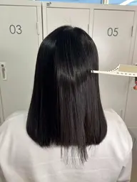 顔周り縮毛矯正✨✨