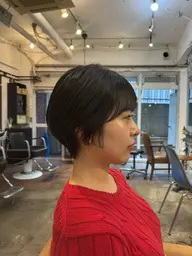 似合わせショート、ショートボブカット メンテナンスカット ➕ 顔周り、前髪カット のみは¥1650