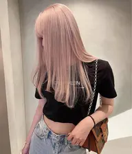 【ミニモ学割】U24💗👩🏫ハイブリーチ(ケアブリーチ2回)➕透明感カラー➕トリートメント