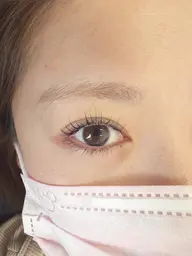 ✨目幅UP✨上下まつげパーマ+美眉WAX🤍当日予約OK❣️