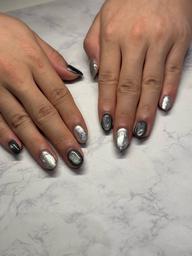 ハンドネイル持ち込みデザイン+オフ
