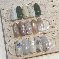 【オフなし】 人気No3 定額プレミアムアート Hand Gel 平日¥7800/土日祝¥8300/最旬デザイン多数♫